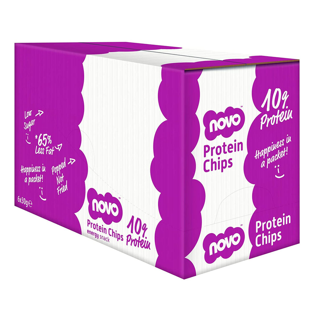 Novo Nutrition Protein Chips Energy Snacks 6 Pack - Sweet Thai Chilli, product image 3