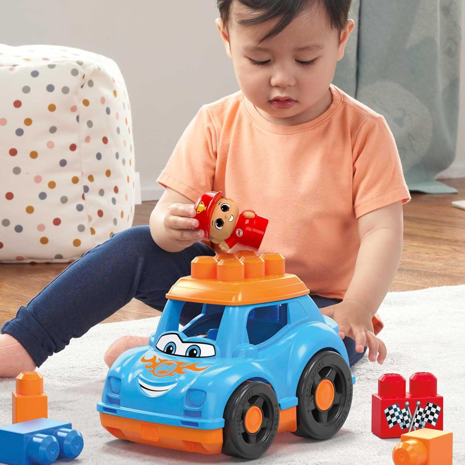 Mega Bloks Ricky Race Car, product image 5