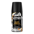 Lynx Fine Fragrance Deodorant Body Spray 35ml - Black Vanilla x2
