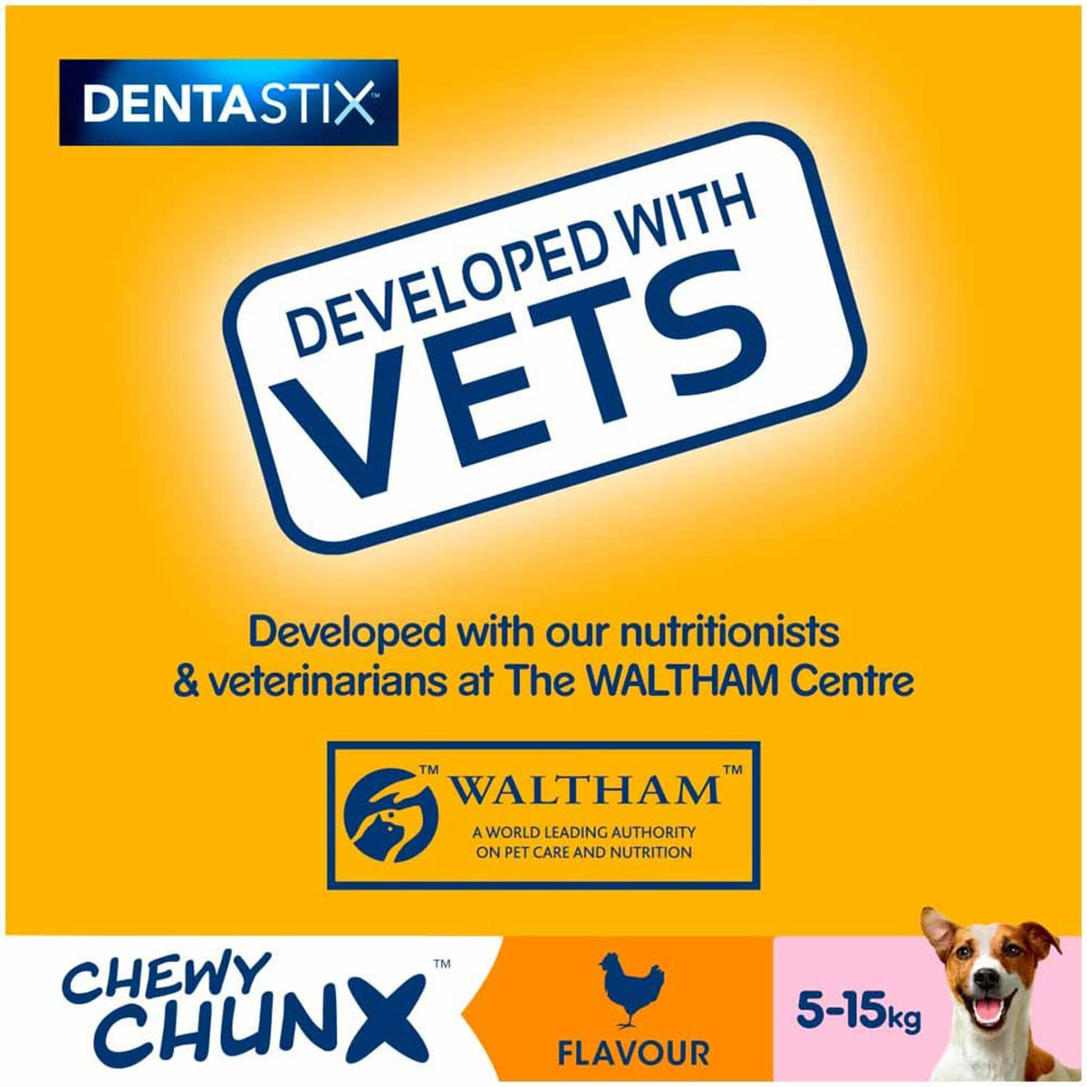 Pedigree Dentastix Chewy Chunx Mini Dog Treat Chicken Flavour 68g x5, product image 6