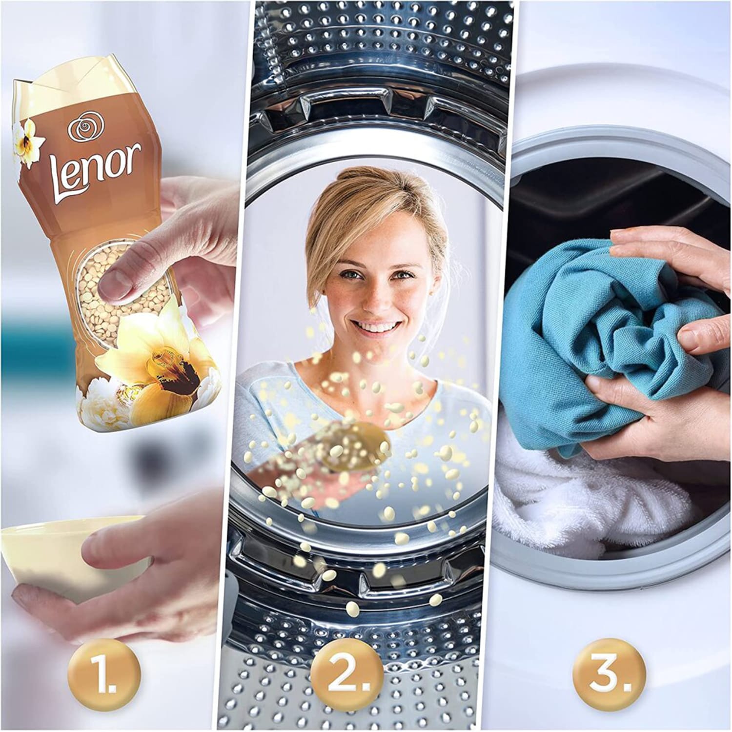 Lenor In-Wash Scent Booster Gold Orchid 570g, product image 4