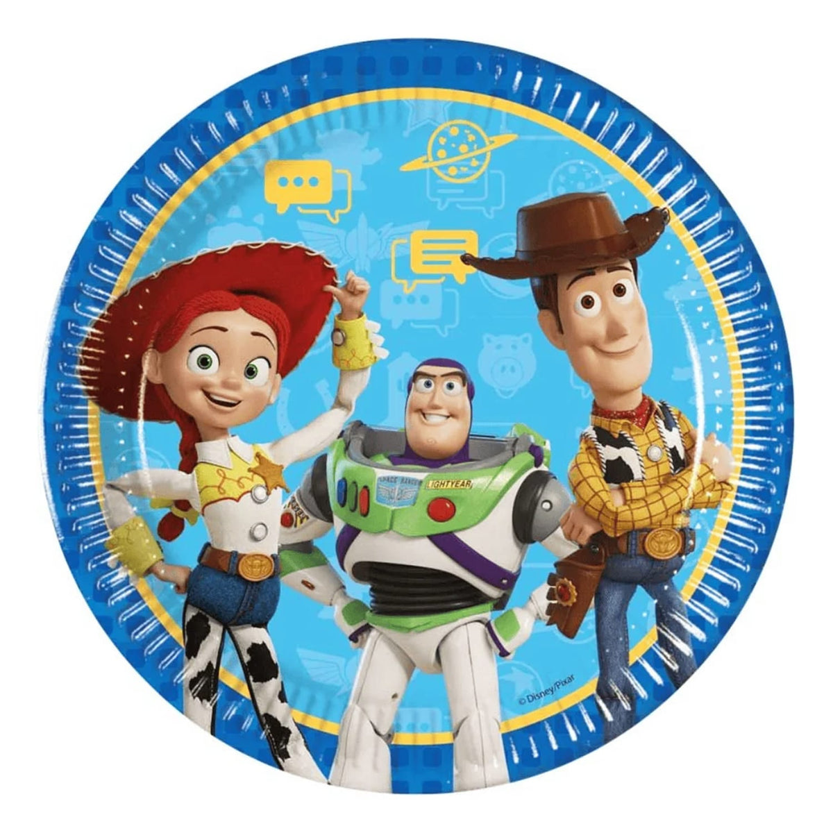 Toy Story 5 Paper Plates 8 Pack