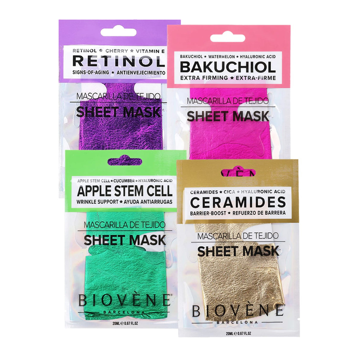 Biovene Sheet Mask x4