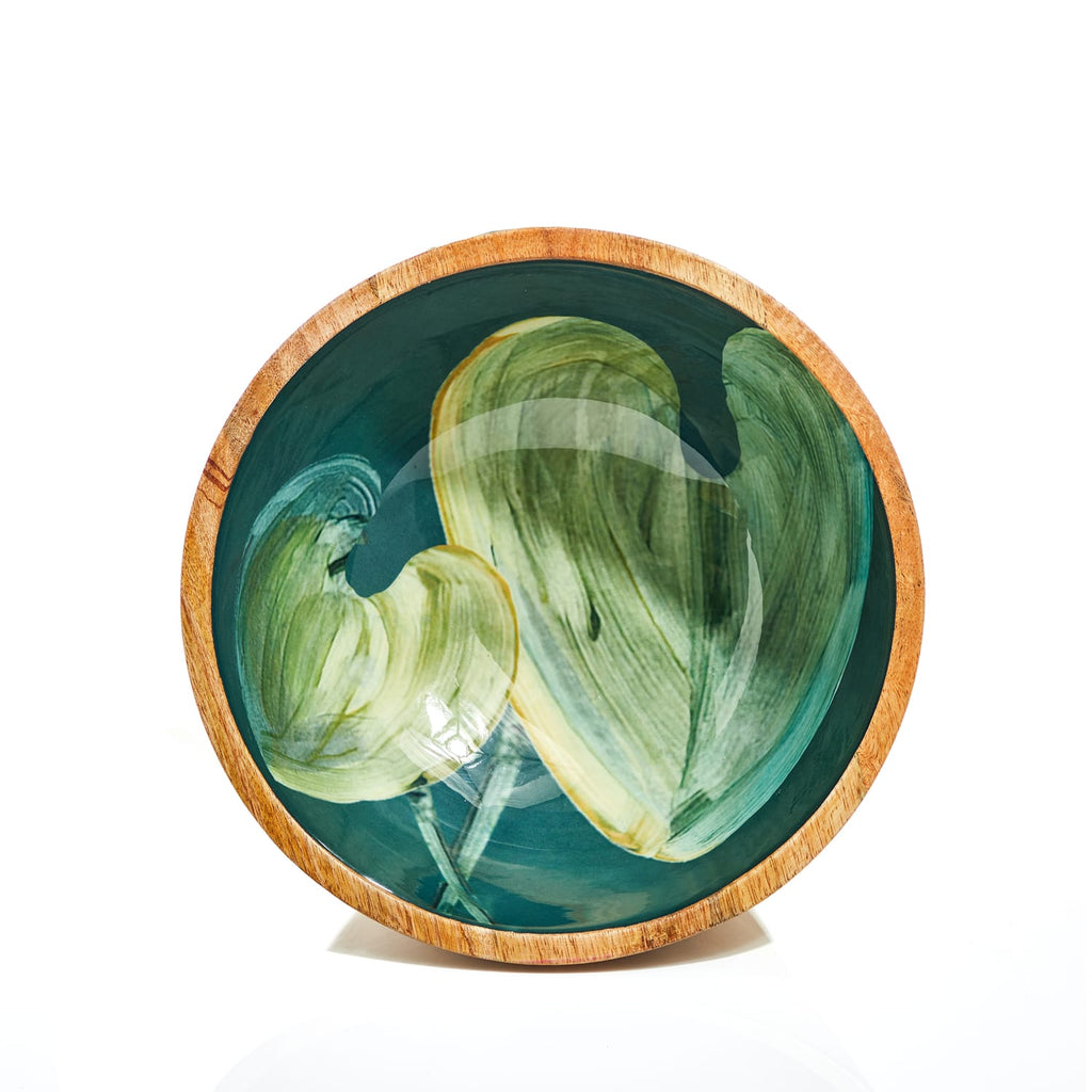The Outdoor Edit Earthed Medium Wood Bowl, product image 2