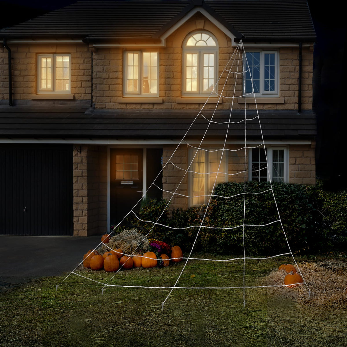 Haunted House Giant Outdoor Web