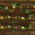 Firefly Ivy Leaf String Solar Lights