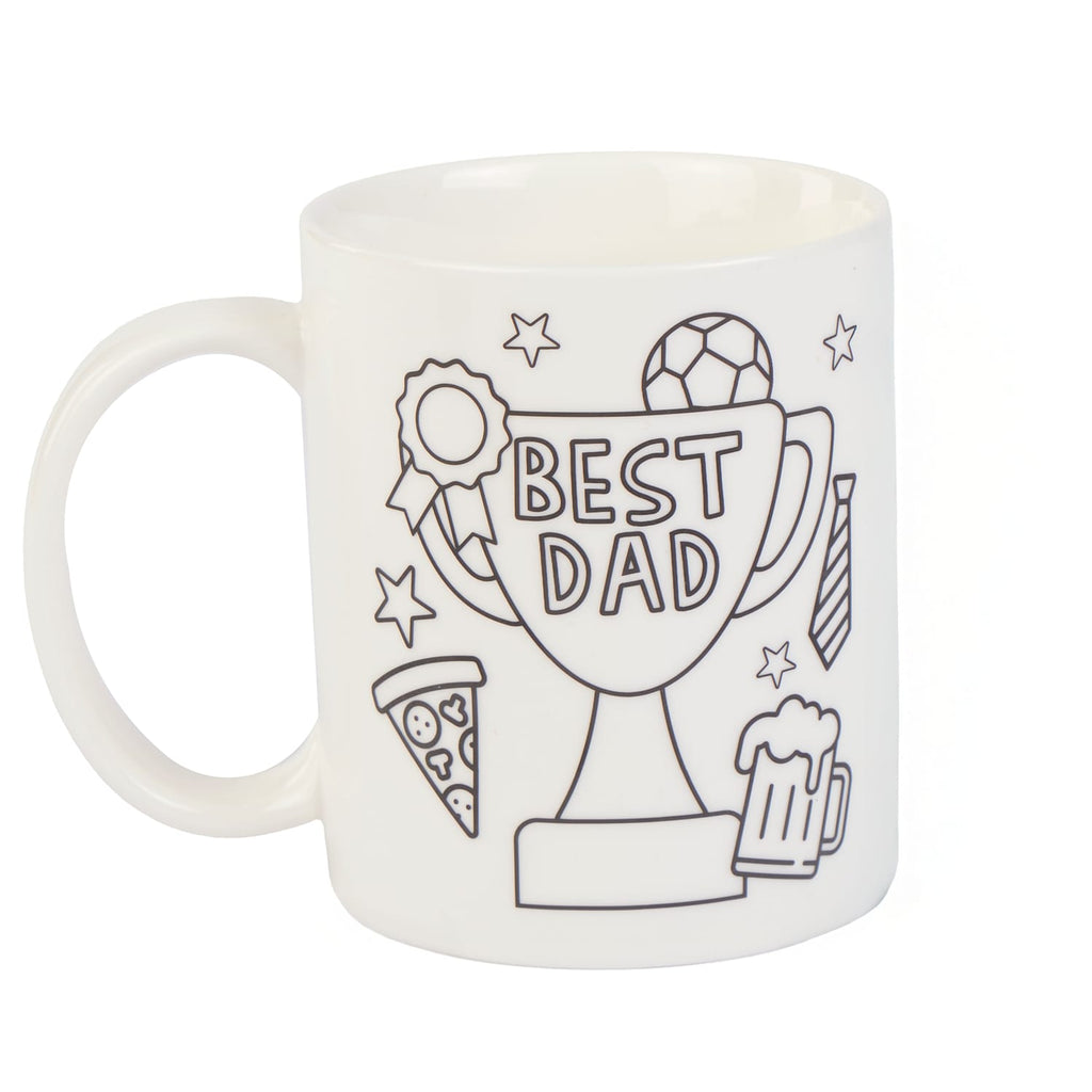 Dad You're A Legend Paint Your Own Mug - Best Dad, product image 2