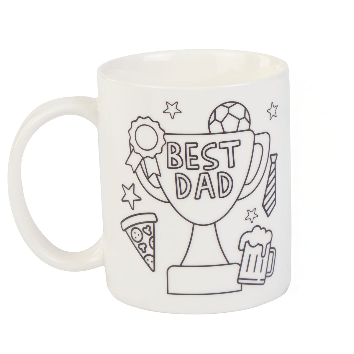 Dad You're A Legend Paint Your Own Mug - Best Dad, product image 2