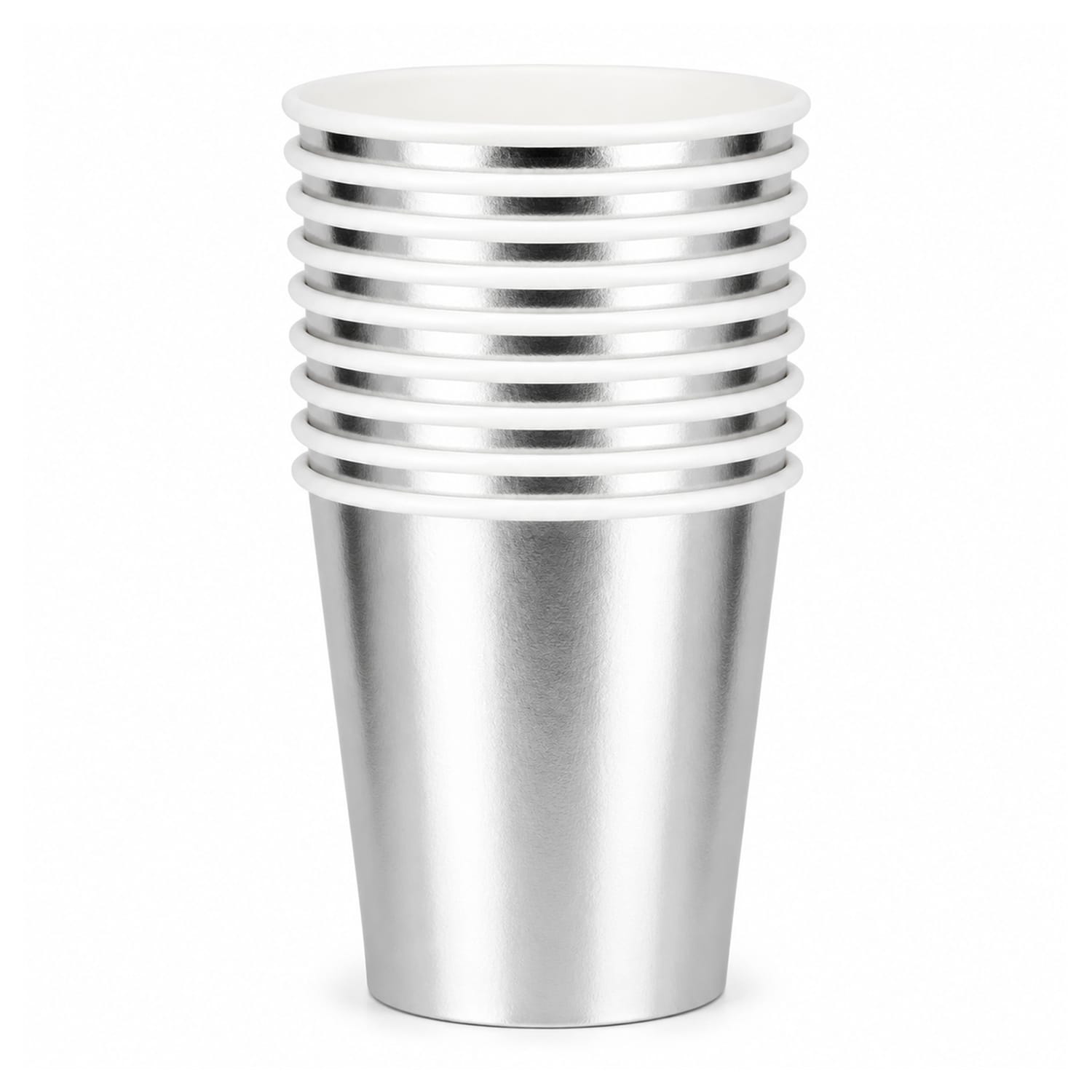 Let's Party Metallic Paper Cups 10 Pack, product image 2