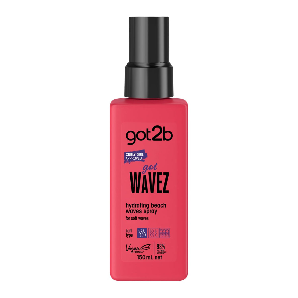 Got2B GotCURLZ Beach Waves Hydrating Hair Spray 150 ml