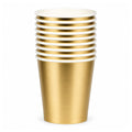 Let's Party Metallic Paper Cups 10 Pack